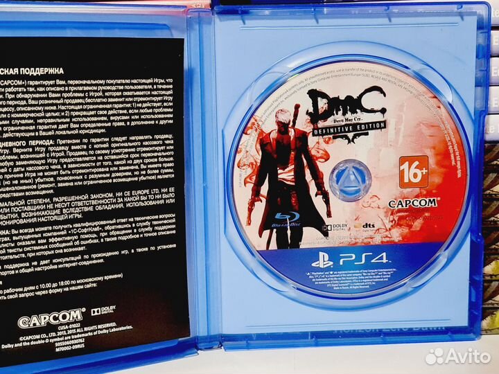 Игра DMC Devil May Cry PS4 (бу)