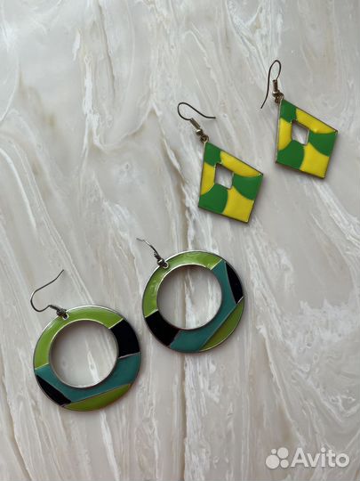 Новые серьги