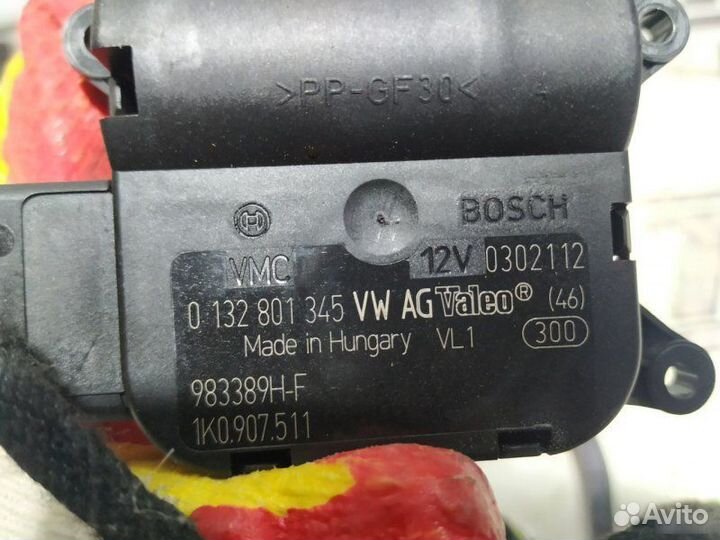 Сервопривод заслонки печки Audi S3 8P 2006—2008