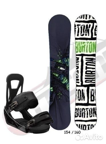 Сноуборд Burton комплект