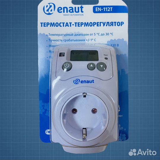 Цифровой терморегулятор с розеткой