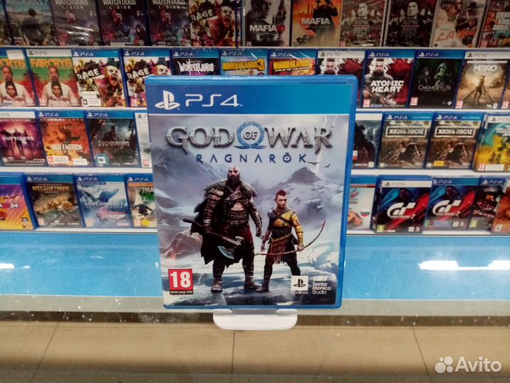 God of War Ragnarok PS4 б.у