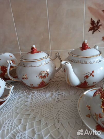 Винтаж.Чайный сервиз 