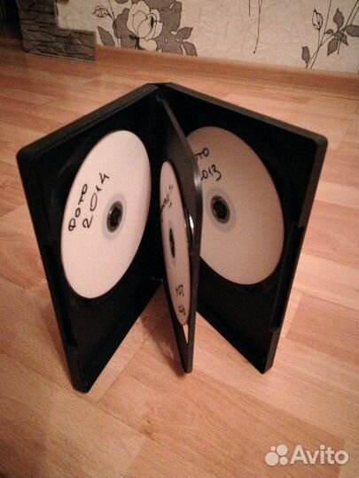 Коробка на 4, 6 DVD диска