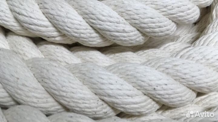 Канат х/б для перетягивания 48 мм длина 34 метра