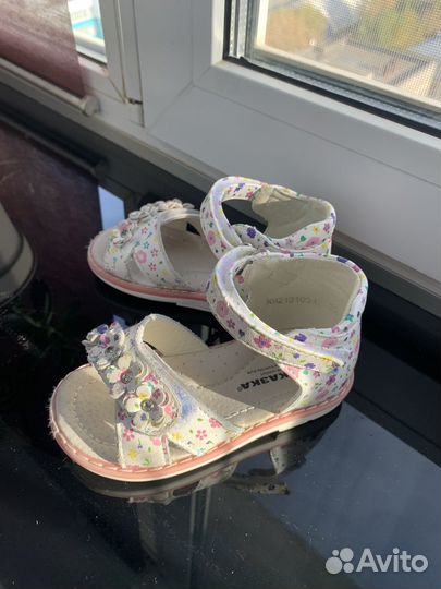 Босоножки для девочки 22 размер