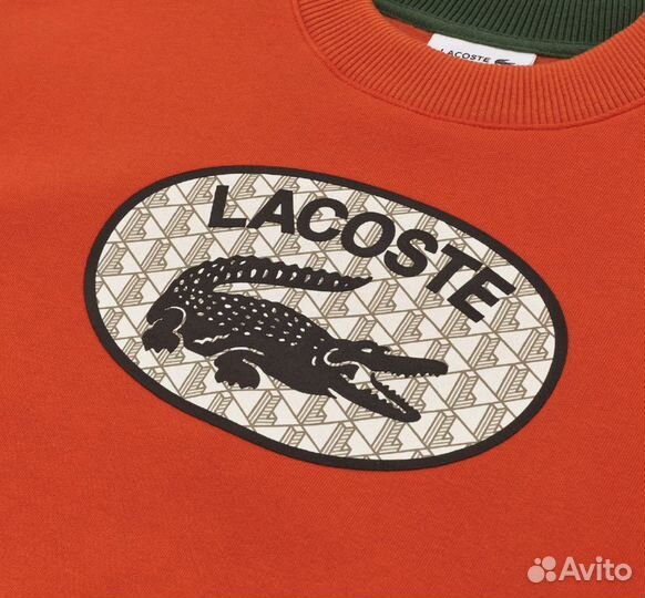 Свитшот lacoste женский