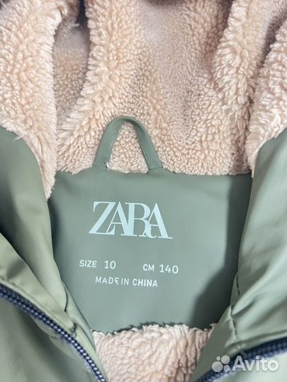 Куртка-парка на мальчика zara, 140