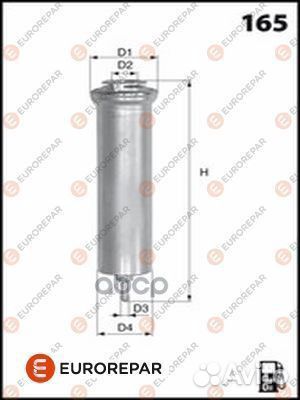 Фильтр топливный BMW diesel 02- 1643624680 euro