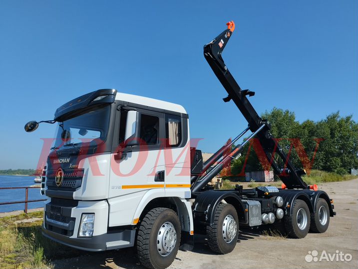Мультилифт Shacman, 8х4, крюк Kromann 26 тонн