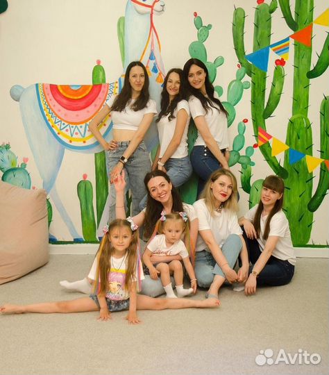 Игровая комната с батутами,детский лофт