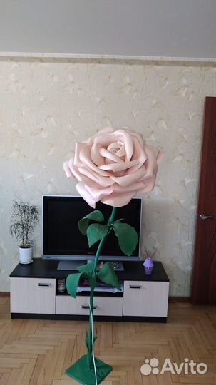 Торшер напольный роза