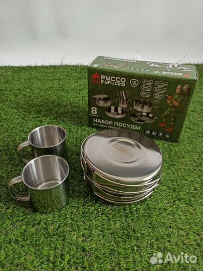Набор посуды из нержавеющей стали
