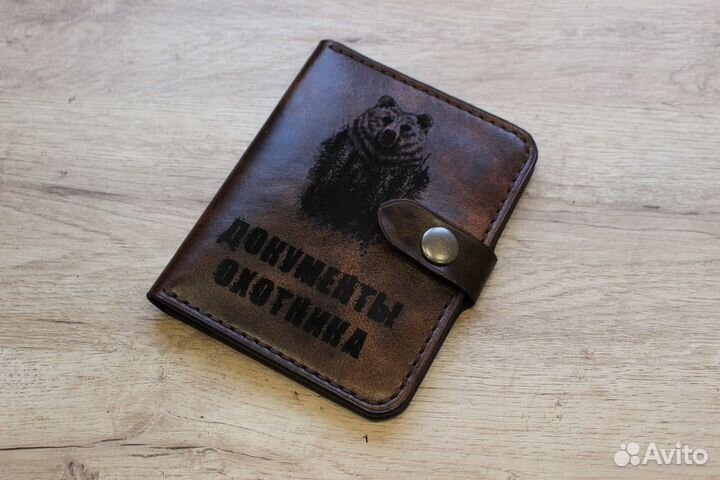 Обложка для документов охотника