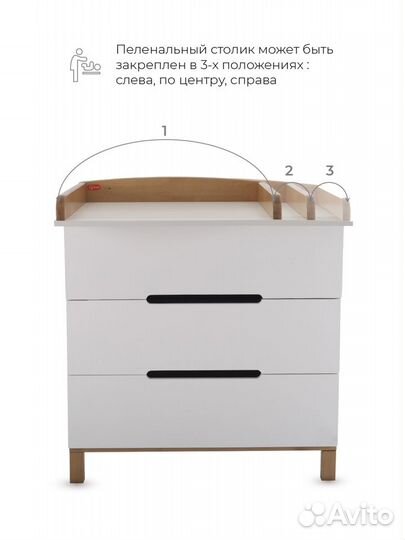 Пеленальный комод
