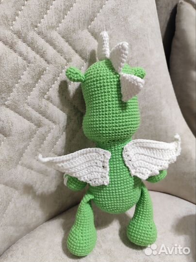 Дракон игрушка амигуруми символ 2024 года
