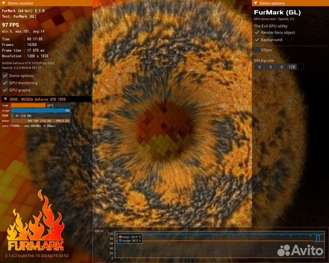 GeForce GTX 1070 gaming 8G