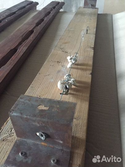 Деревянные карнизы (гардины). Винтаж. СССР