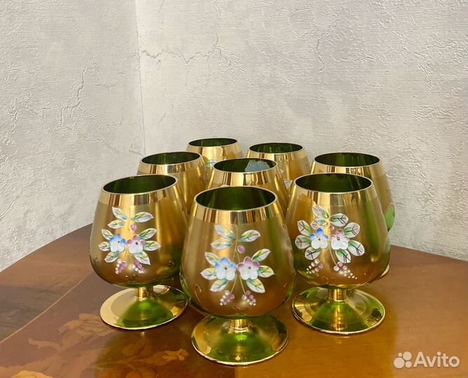 Фужеры бокалы Богемия