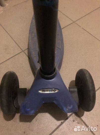 Самокат детский трехколесный micro бу