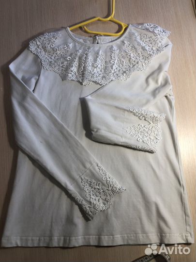 Блузка нарядная 128