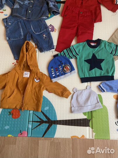 Одежда на мальчика пакетом 68-74