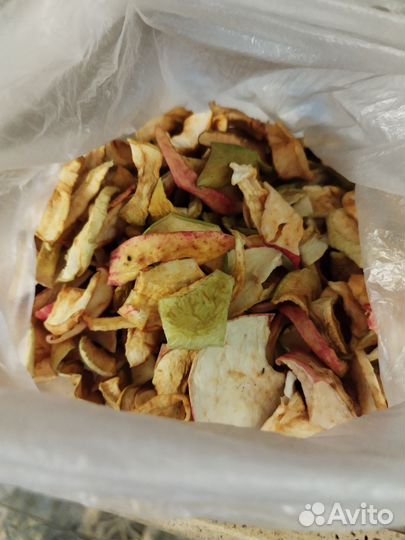 Яблоки груши сушеные