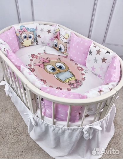Комплект бортиков с одеялом Новый