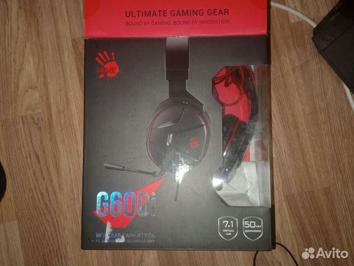 Наушники бу G600