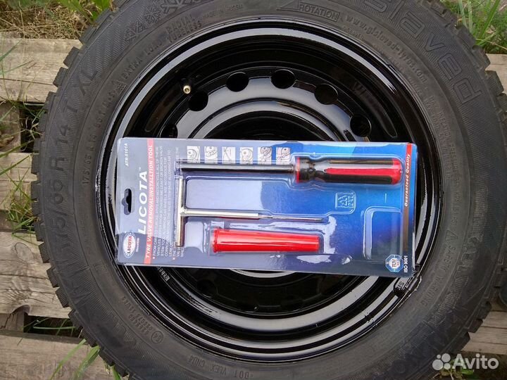 Набор безразборной замены вентиля колеса licota