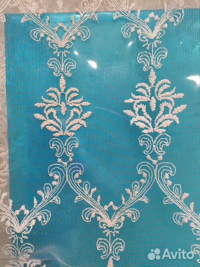 Тюль сетка вышивка