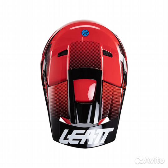 Мотошлем Leatt Moto 2.5 Helmet (Red, XL, 2024 (10
