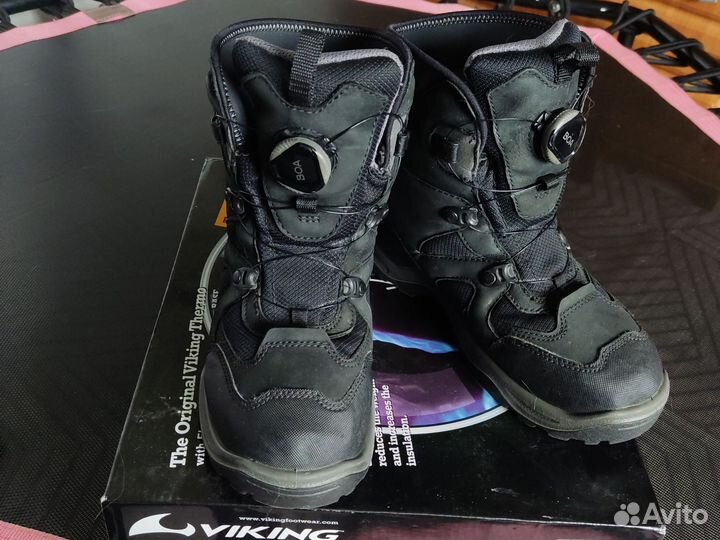 Зимние ботинки ecco