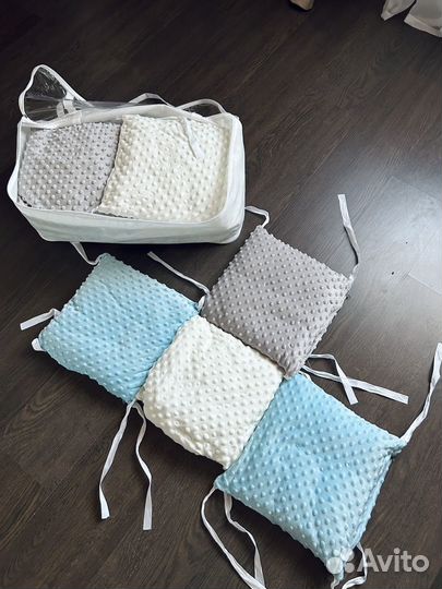 Бортики в детскую кроватку