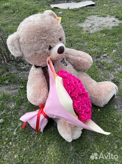 Мягкая мишка 120см