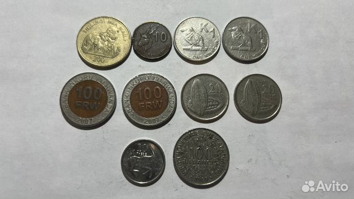 Монеты Африка