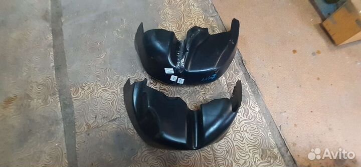 Подкрылки и брызговики renault logan 2