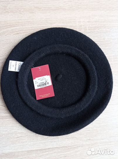 Новый чешский фирменный берет черный Tonak