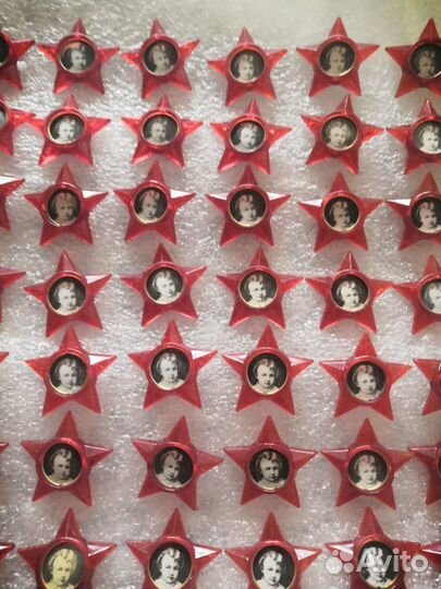 Значок «Октябрёнка» СССР пластик