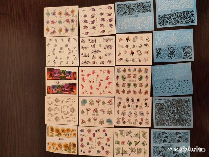 Слайдеры, наклейки