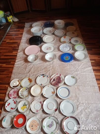 Тарелки разные СССР