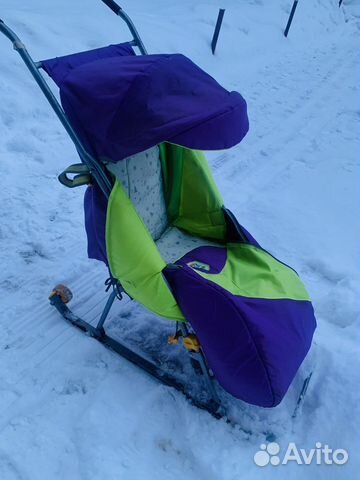 Санки коляска nika kids