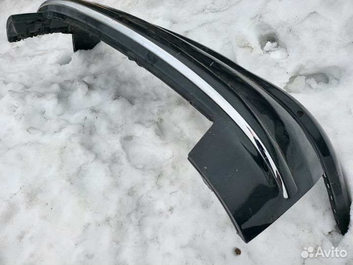 Задний бампер в сборе Audi A8 D3 4E рестайл