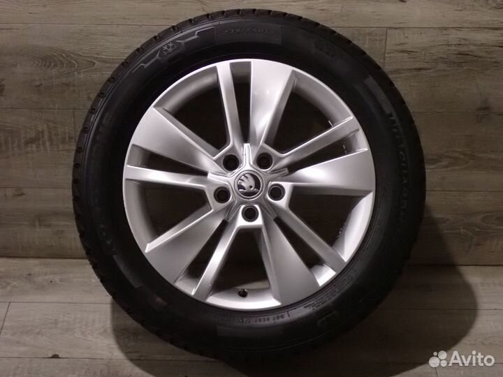 Комплект оригинальных колес R18 Skoda Kodiac