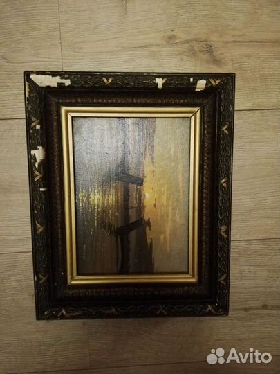 Картина маслом на холсте СССР