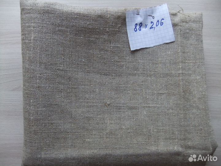 Ткань грубый лен для живописи (СССР)