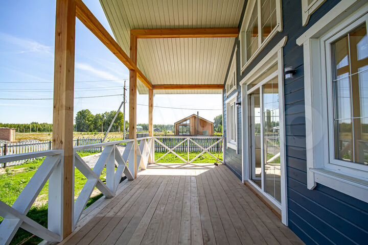 Коттедж 98 м² на участке 10 сот.