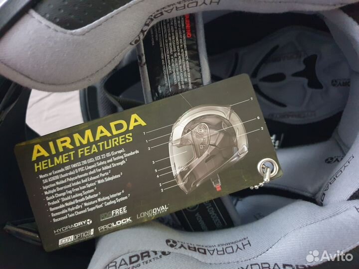 Мото шлем Icon Airmada Scrawl