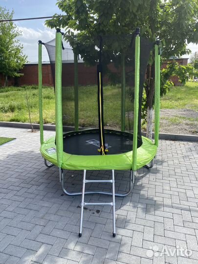 Детский батут с сеткой