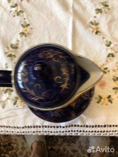 Графин кобальтовый лфз